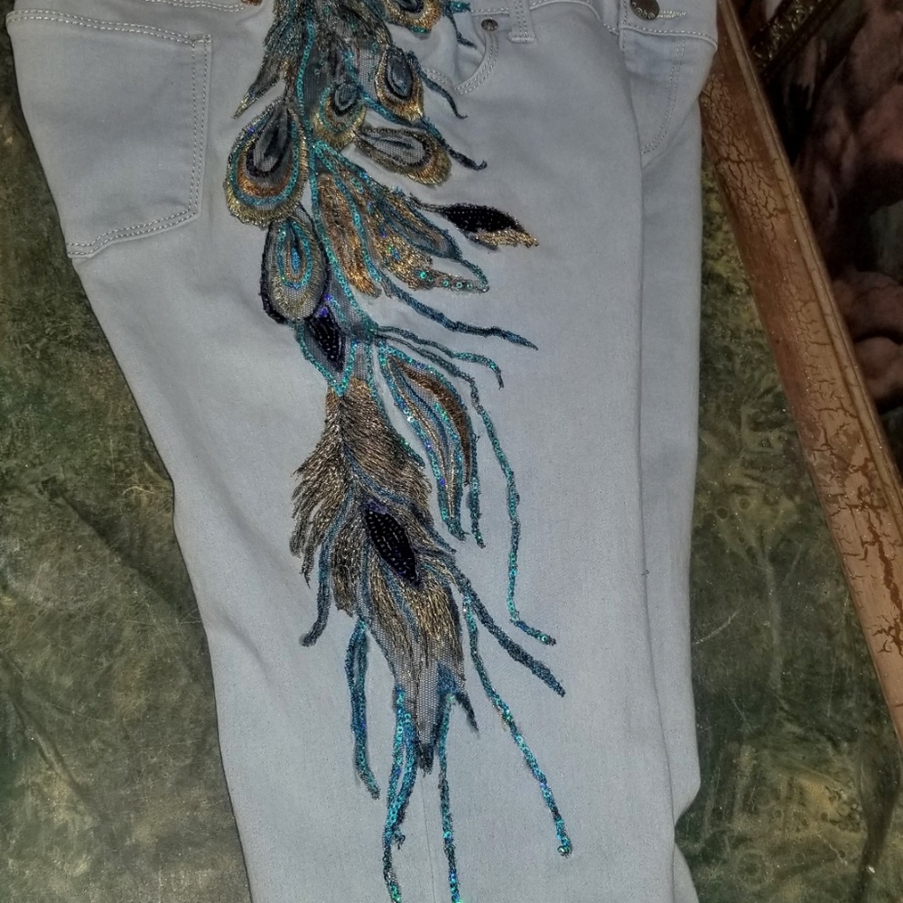 jeans embellished